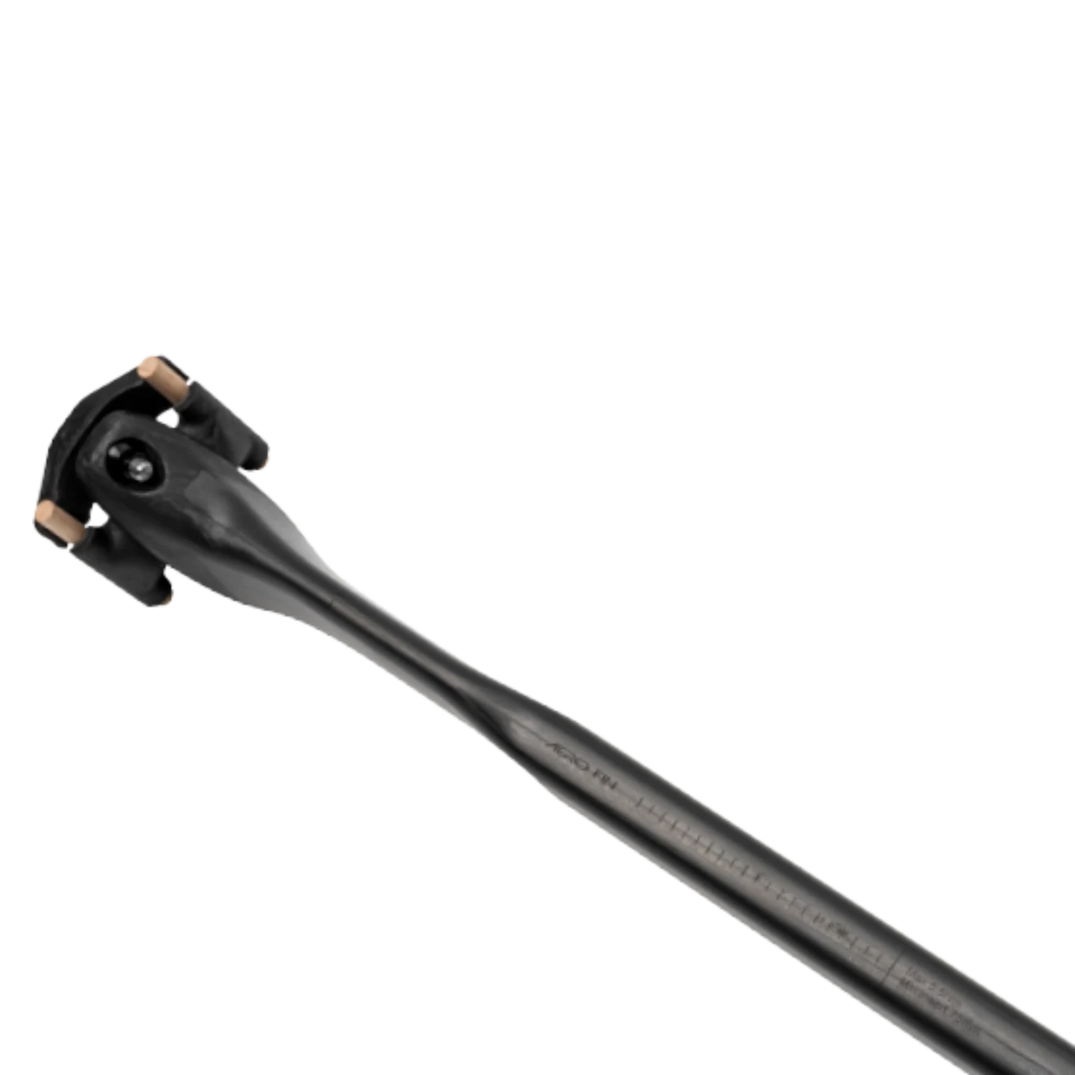 NorVelo Aero Fin lightweight carbon bicycle seatpost with biomimetic fin structure for reduced aerodynamic drag
