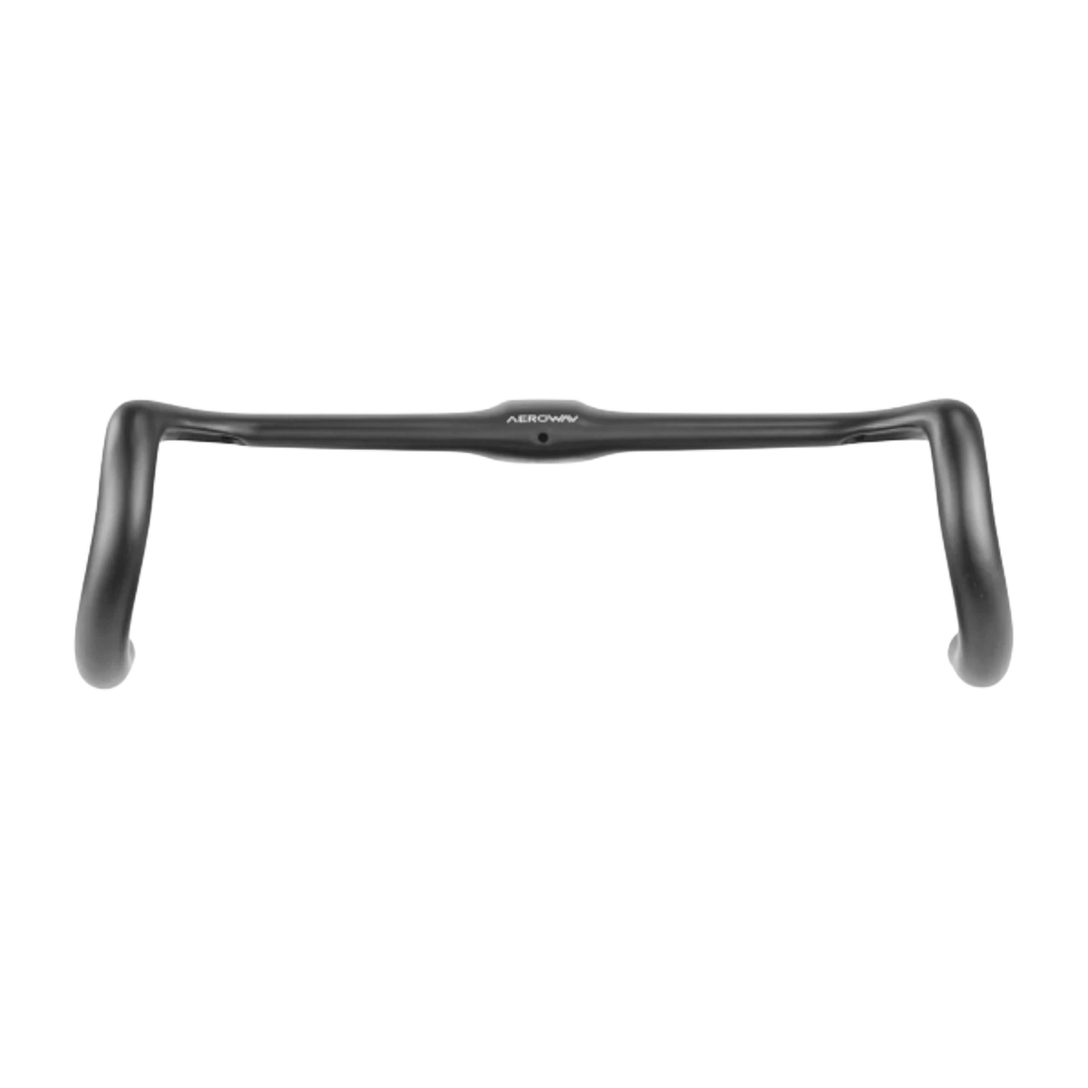 NorVelo AROW black carbon fiber road bike drop handlebars with aerodynamic design