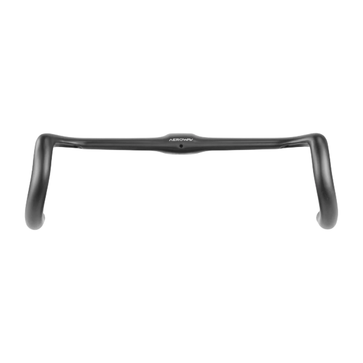 NorVelo AROW black carbon fiber road bike drop handlebars with aerodynamic design