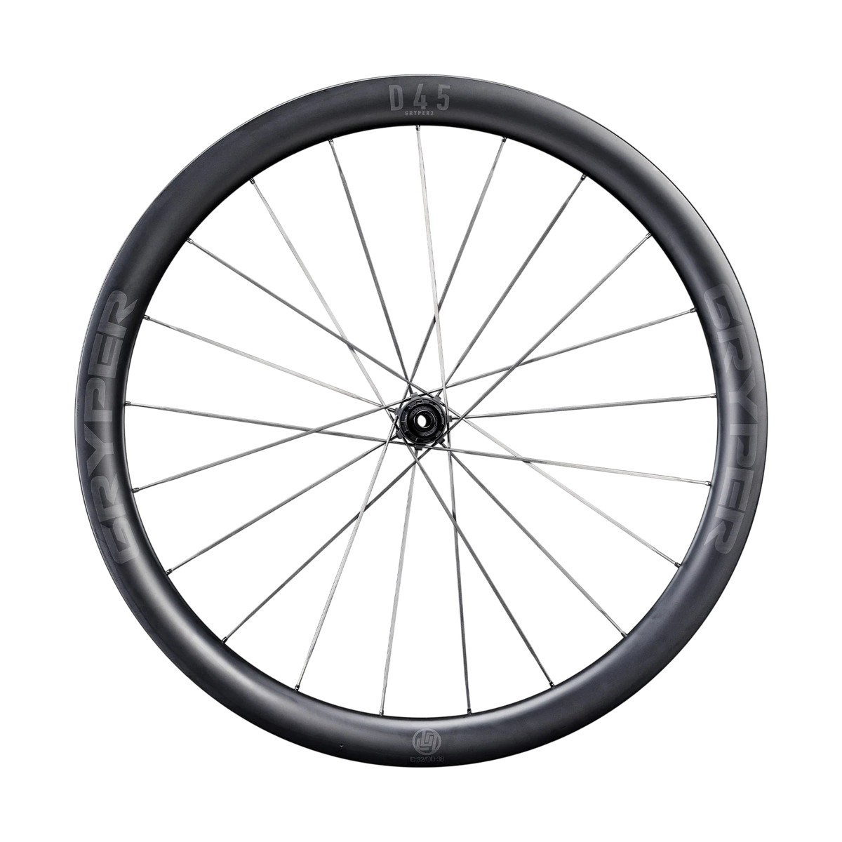 NorVelo Lún Gryper 2 carbon gravel bike wheel with 45mm rim depth and wide profile for high performance
