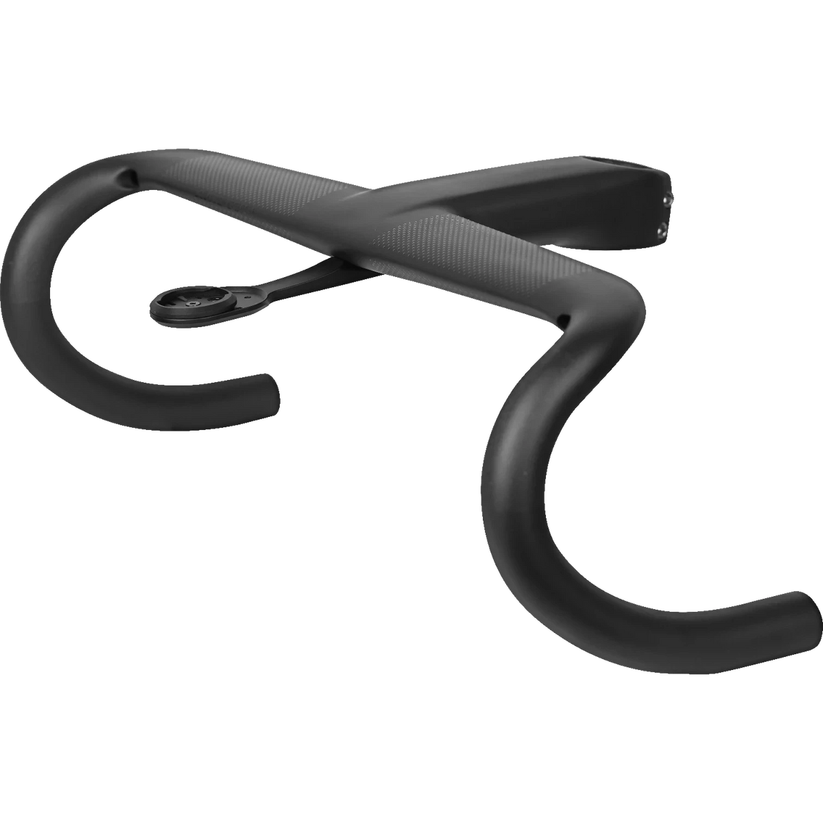NorVelo Winspace M6 matte black carbon fiber integrated road bike handlebar with computer mount